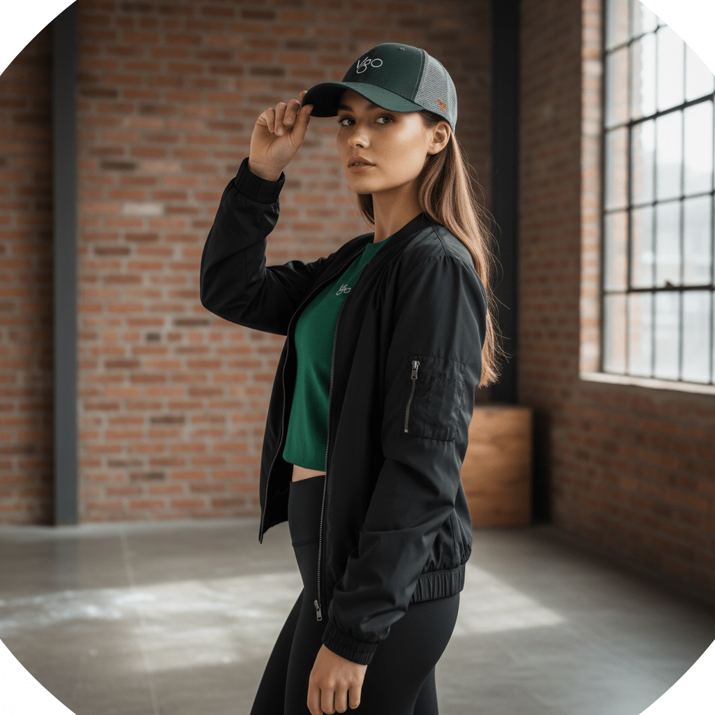 VGO Trucker Cap in Materiale Riciclato - VGO