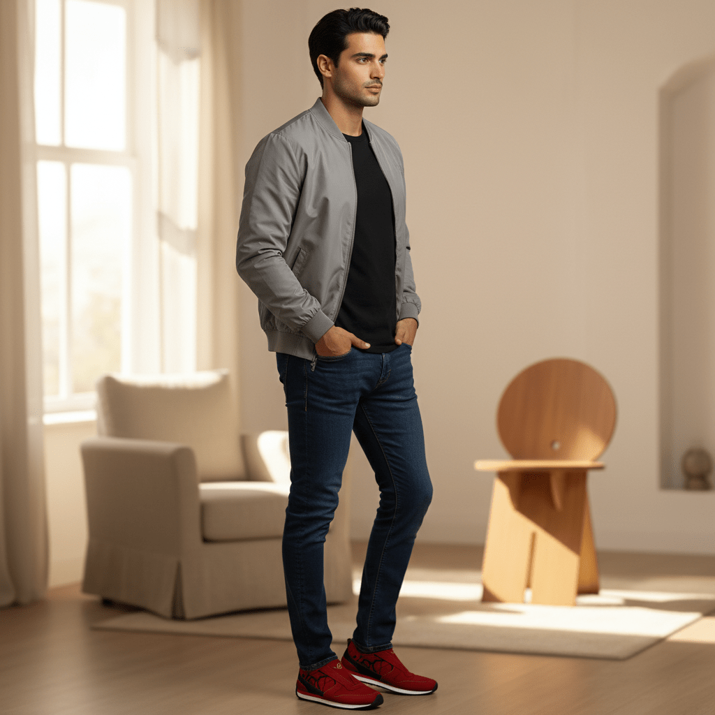 VGO Sneakers Unisex – Bambù, Pelle Bio, Suola Riciclata - VGO