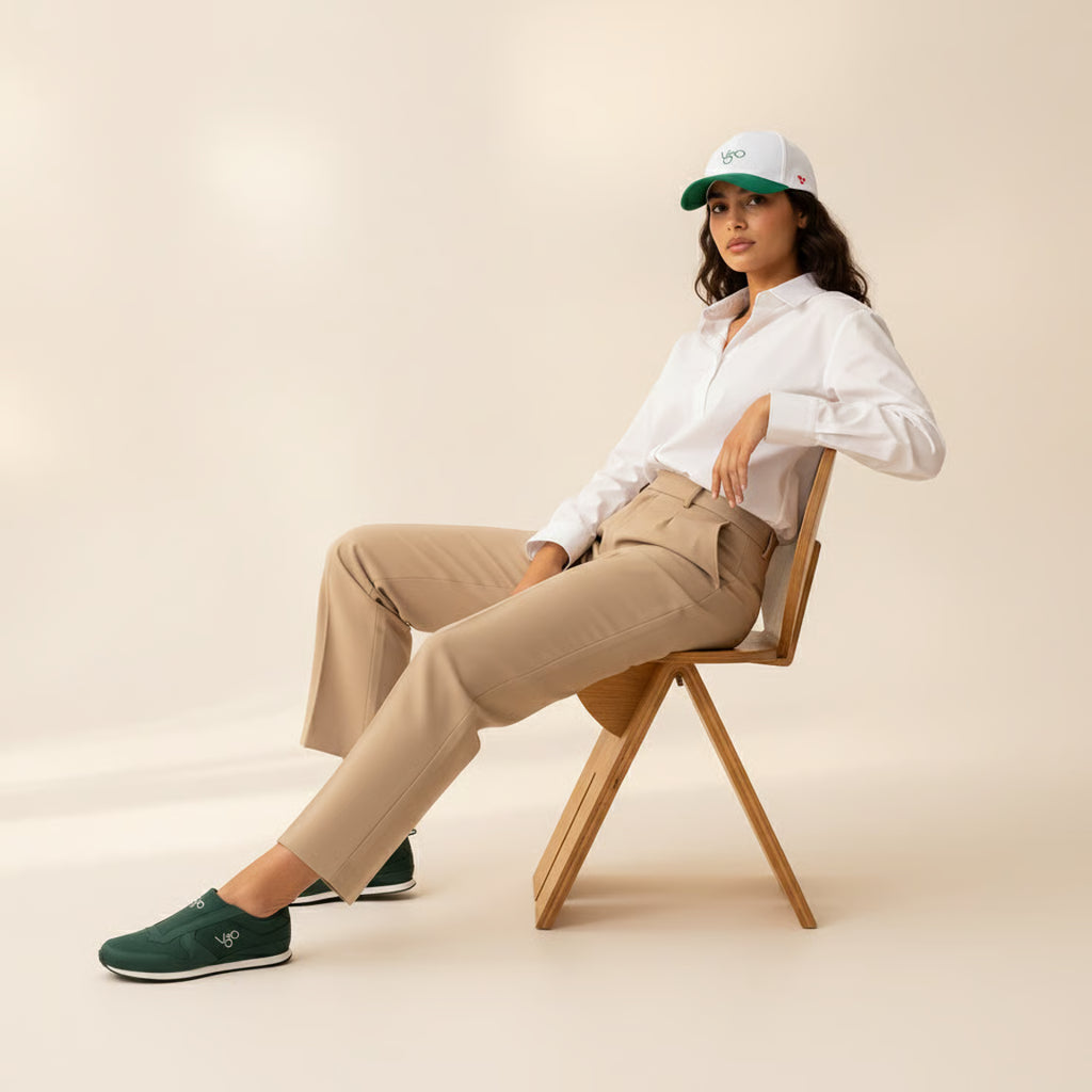 VGO Cappellino Baseball Cotone Bio - VGO