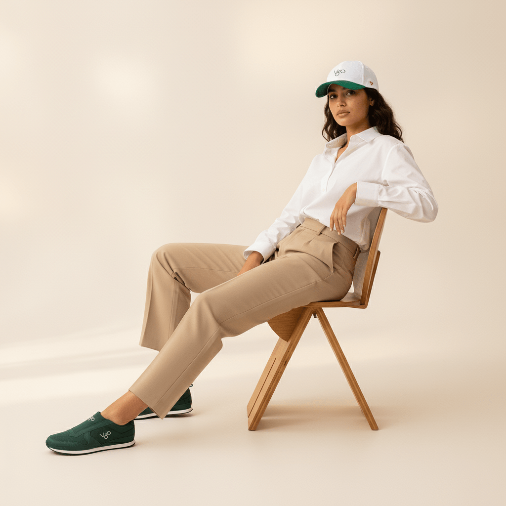 VGO Sneakers Unisex – Bambù, Pelle Bio, Suola Riciclata - VGO