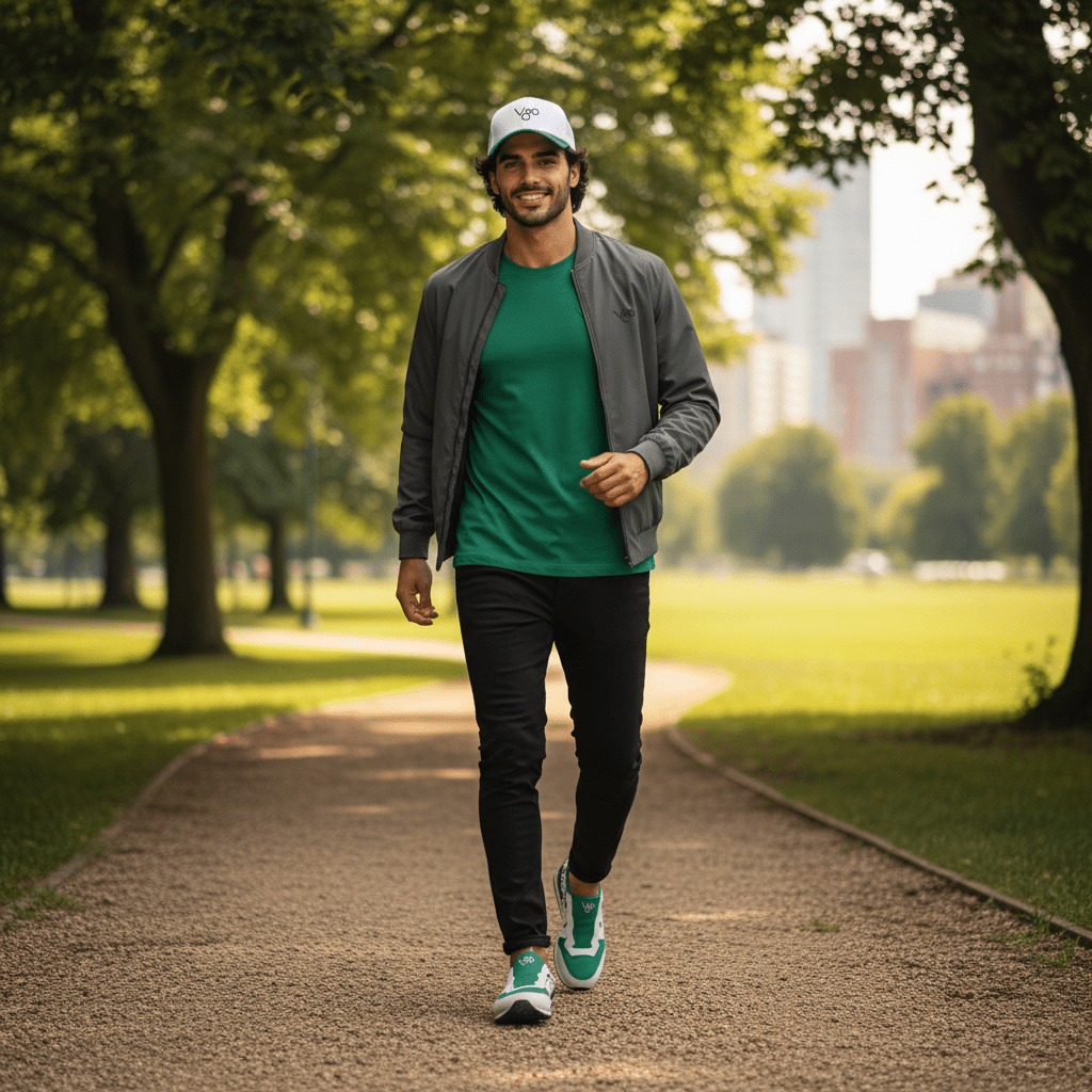 VGO Cappellino Baseball Cotone Bio - VGO