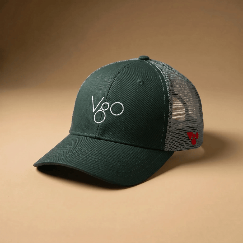 VGO Trucker Cap in Materiale Riciclato - VGO