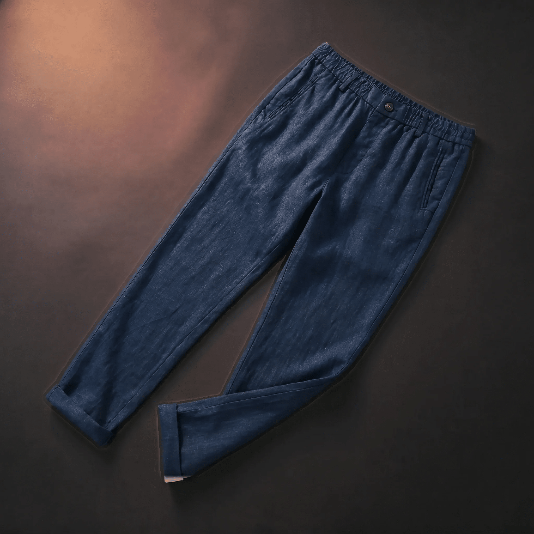 VGO Pantaloni in Lino Traspirante - VGO