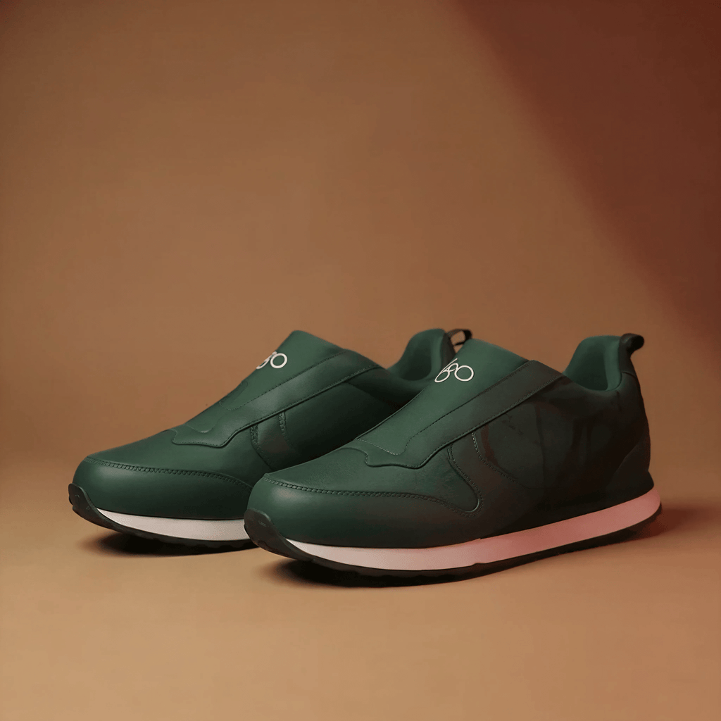 VGO Sneakers Unisex – Bambù, Pelle Bio, Suola Riciclata - VGO
